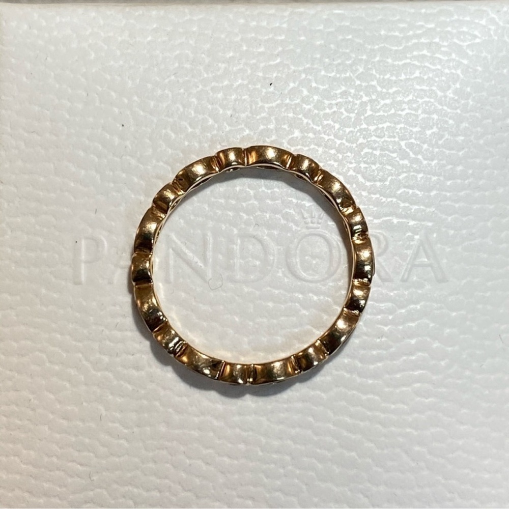 Pandora 14k Solid Gold Ring - image 3